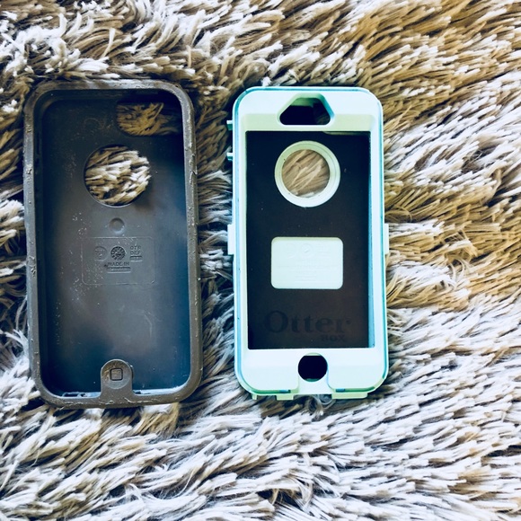 OtterBox Accessories Iphone 5 Otterbox In Light Aqua Blue Poshmark